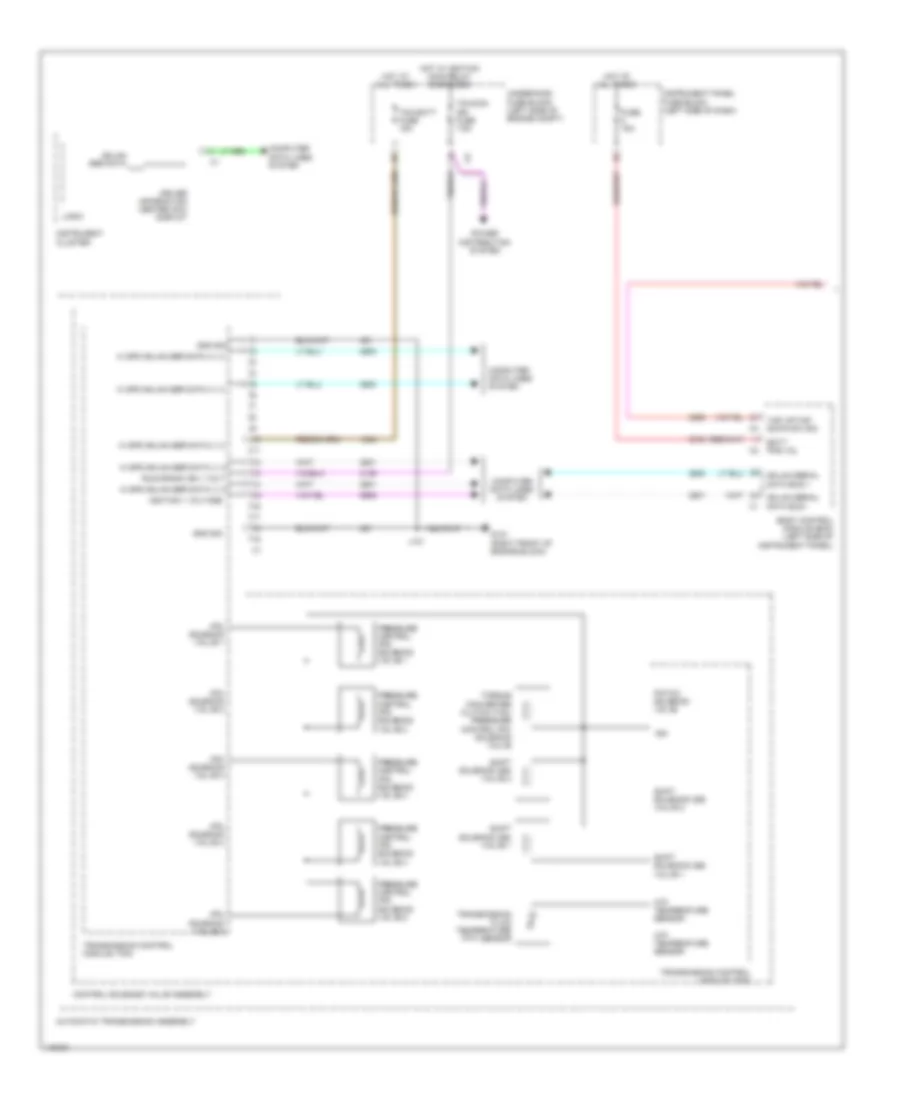 A T Wiring Diagram 1 of 2 for Cadillac XTS 2014