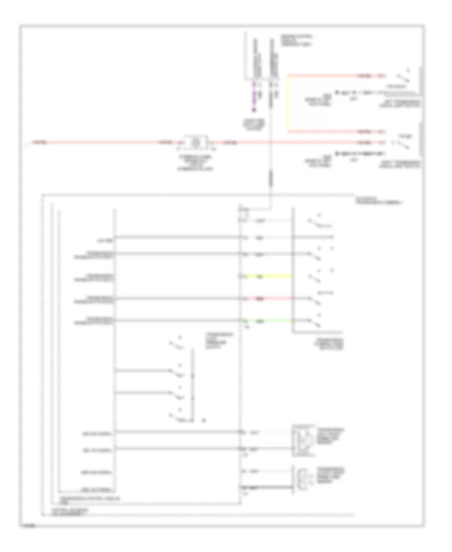 A T Wiring Diagram 2 of 2 for Cadillac XTS 2014
