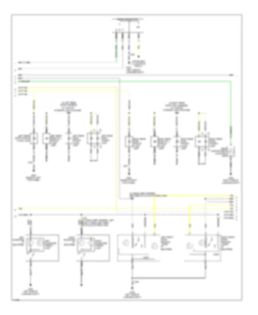 Courtesy Lamps Wiring Diagram 3 of 4 for Cadillac XTS 2014