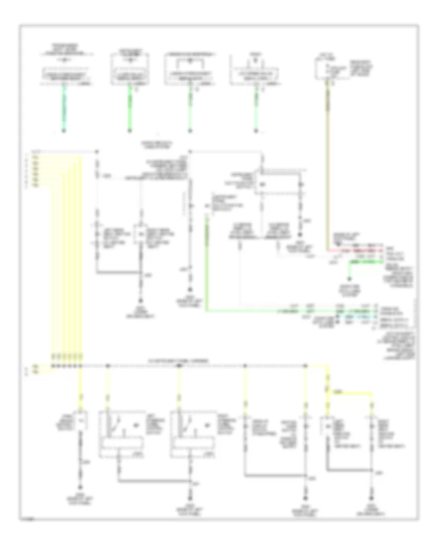 Instrument Illumination Wiring Diagram (2 of 2) for Cadillac XTS 2014