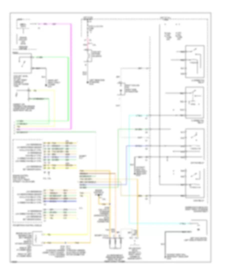 Automatic AC Wiring Diagram (3 of 3) for Cadillac CTS 2004