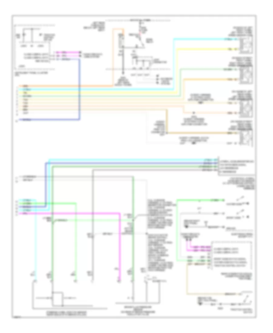Anti-lock Brakes Wiring Diagram (2 of 2) for Cadillac CTS 2004