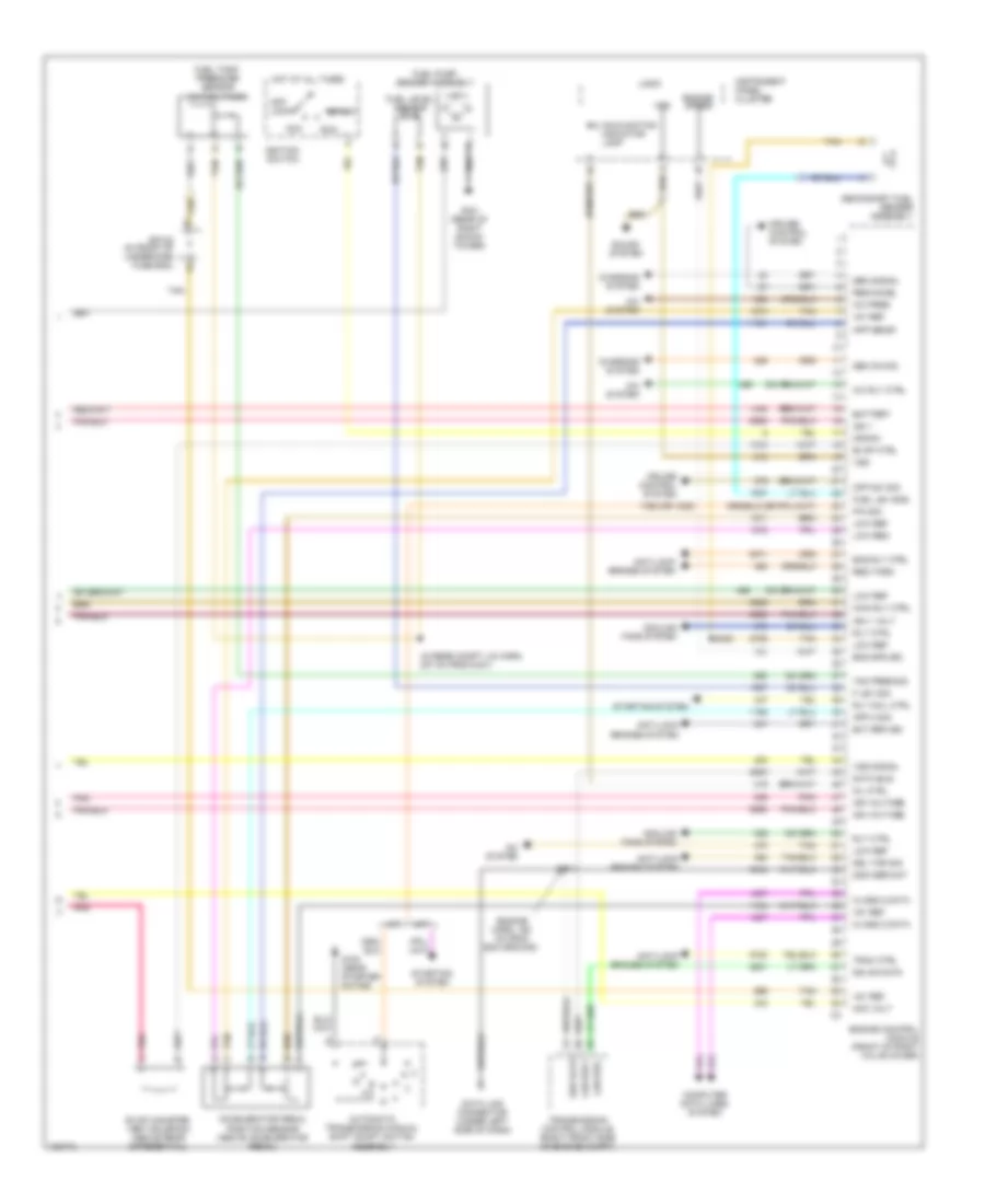 3 2L VIN N Engine Performance Wiring Diagram 3 of 3 for Cadillac CTS 2004
