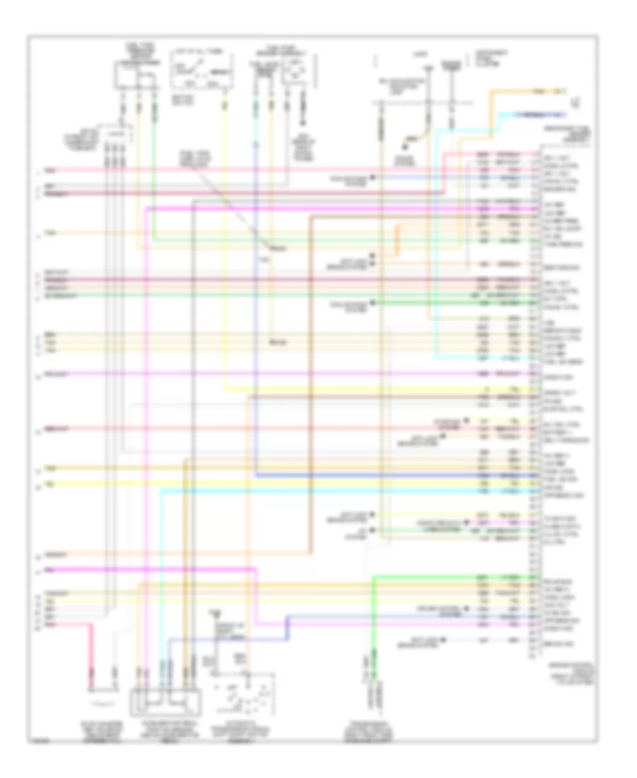 3.6L VIN 7, Engine Performance Wiring Diagram (4 of 4) for Cadillac CTS 2004