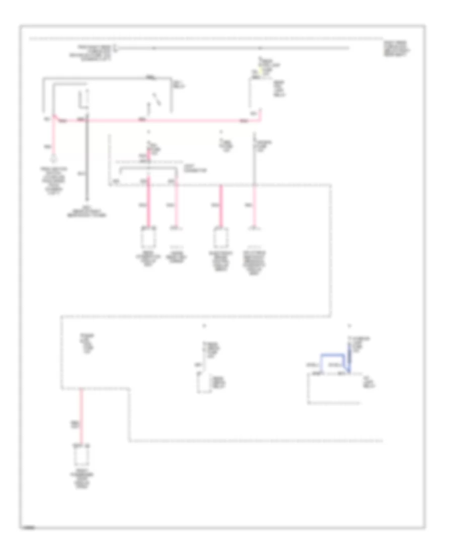 Power Distribution Wiring Diagram (7 of 7) for Cadillac CTS 2004