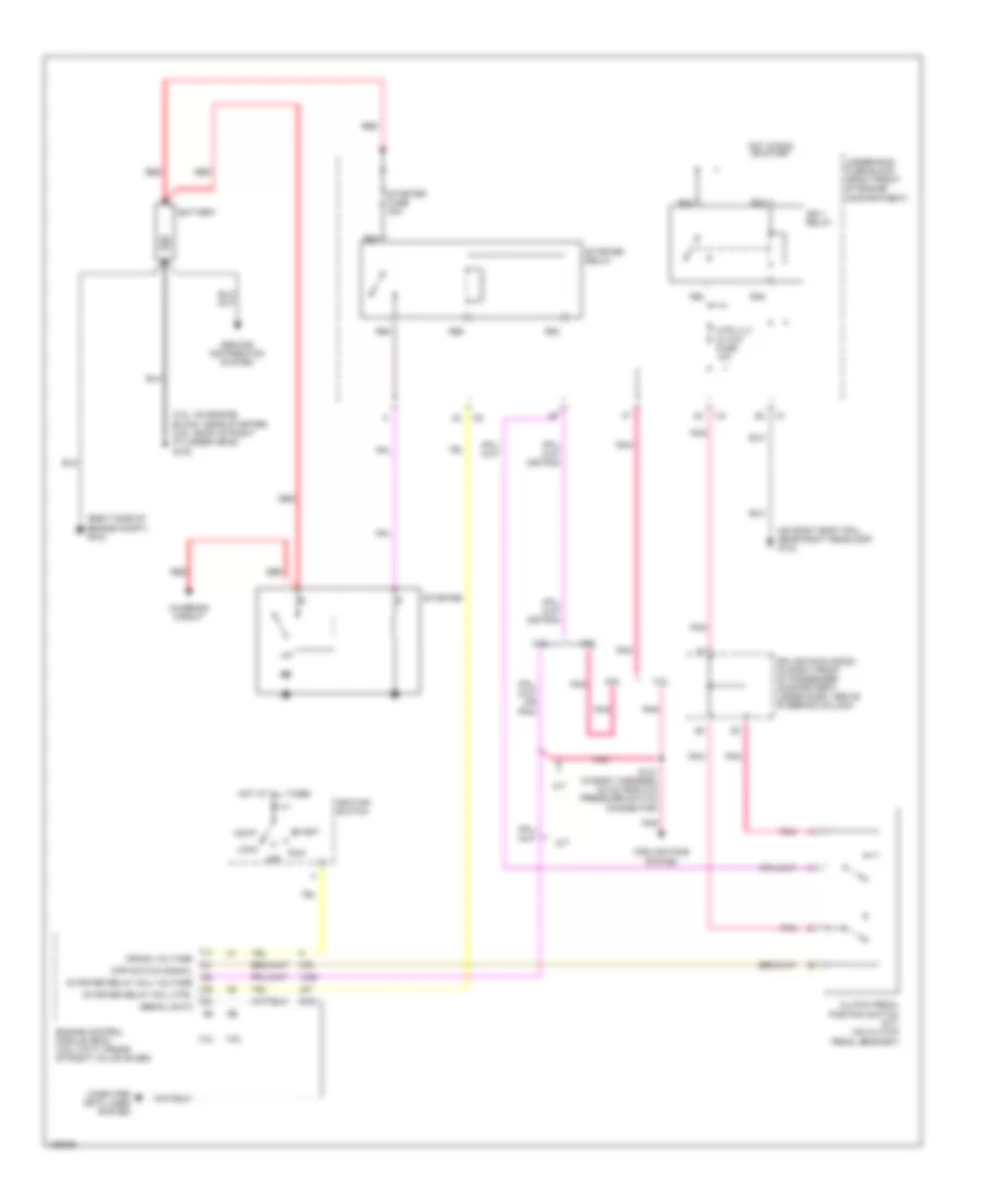 3 2L VIN N Starting Wiring Diagram for Cadillac CTS 2004