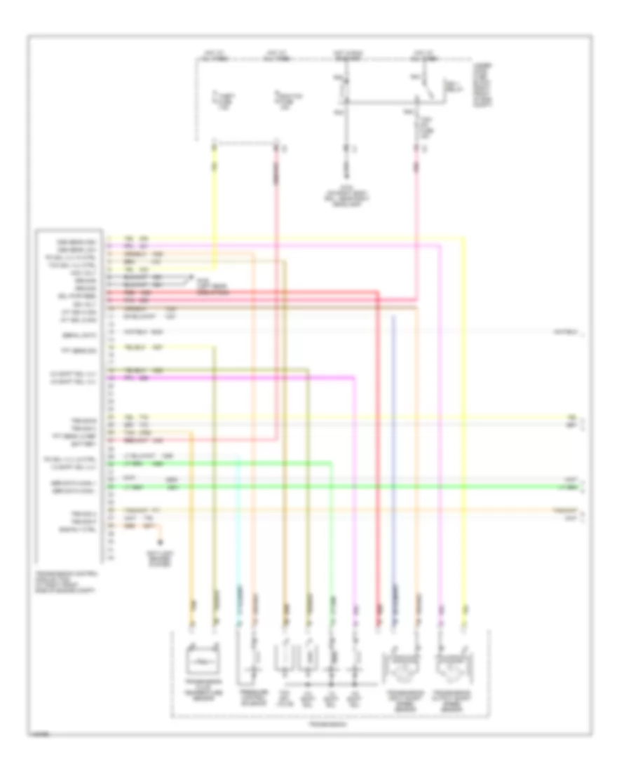 3 2L VIN N A T Wiring Diagram 1 of 2 for Cadillac CTS 2004
