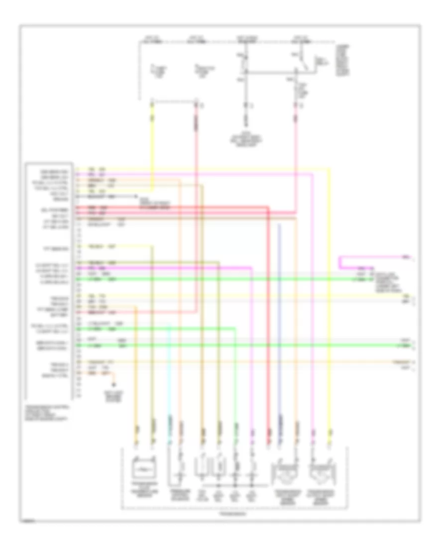 3 6L VIN 7 A T Wiring Diagram 1 of 2 for Cadillac CTS 2004