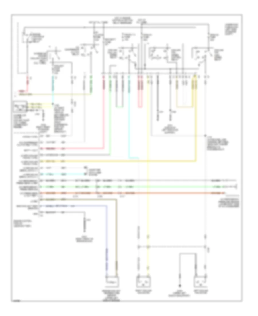 Automatic AC Wiring Diagram (5 of 5) for Cadillac XTS Livery 2014