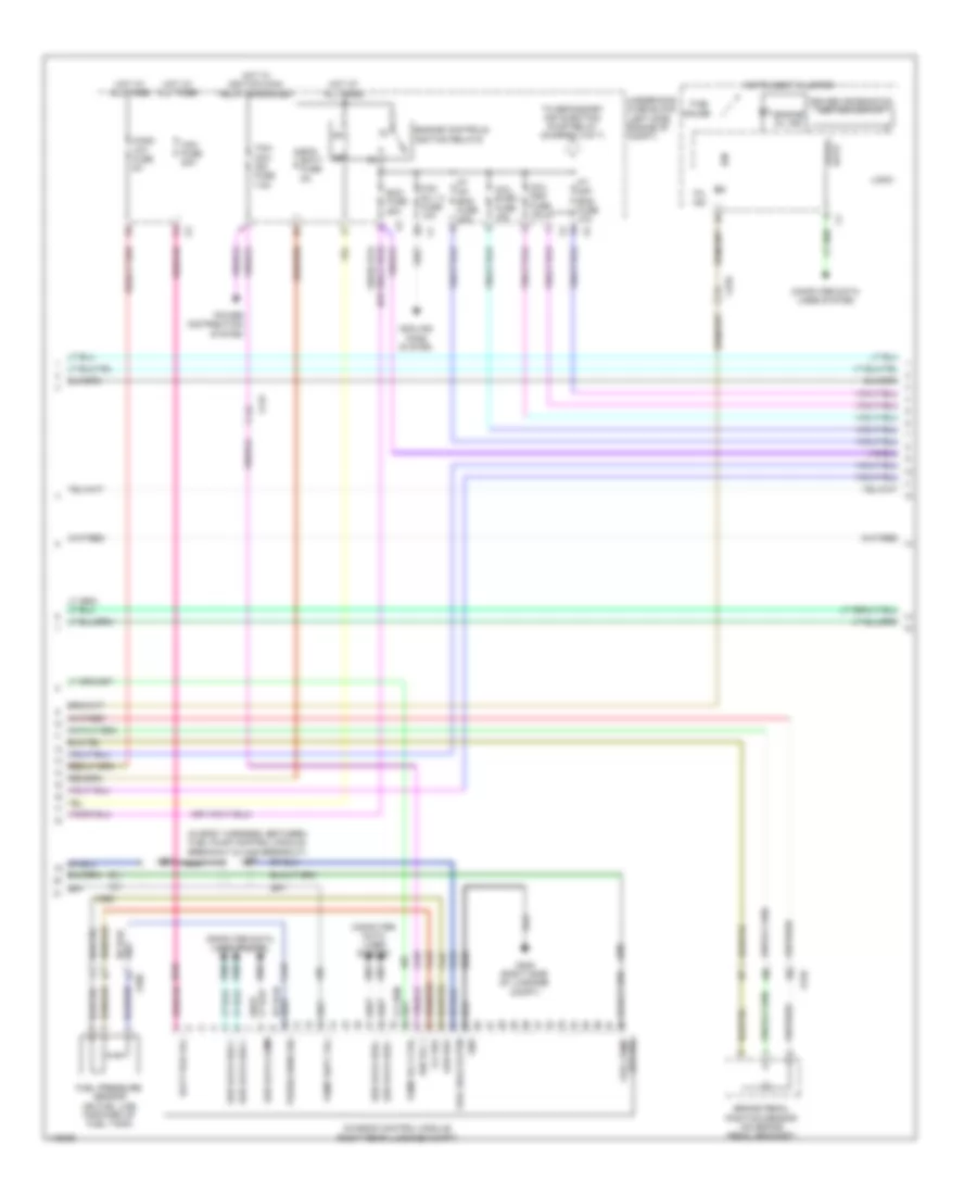 3 6L VIN 3 Engine Performance Wiring Diagram 2 of 7 for Cadillac XTS Livery 2014