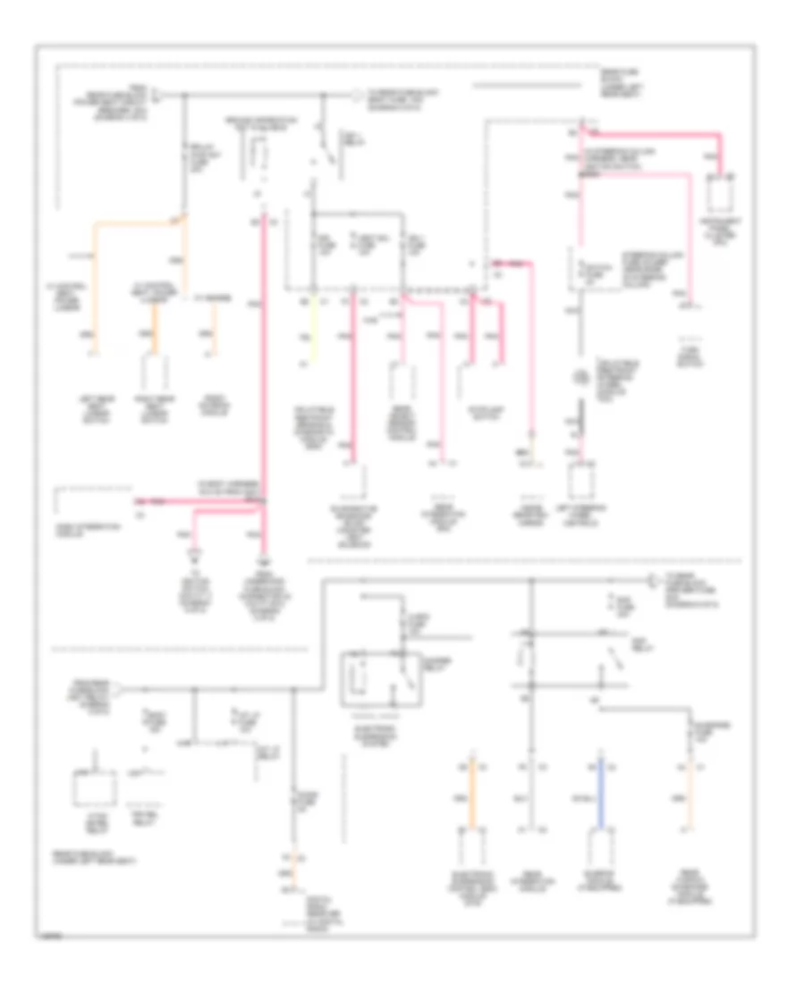 Power Distribution Wiring Diagram (5 of 8) for Cadillac DeVille 2004