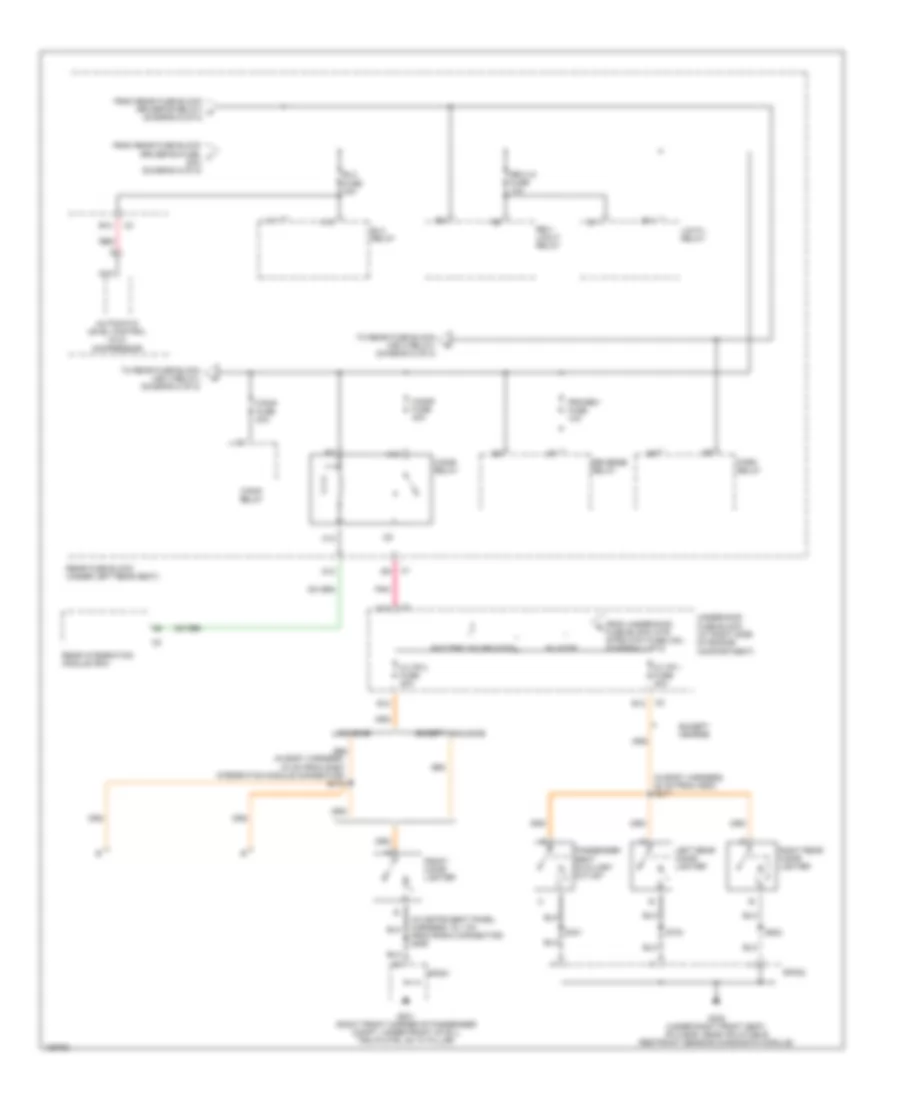 Power Distribution Wiring Diagram (7 of 8) for Cadillac DeVille 2004