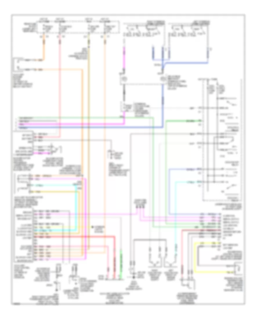 Automatic A C Wiring Diagram 2 of 2 for Cadillac DeVille DTS 2004