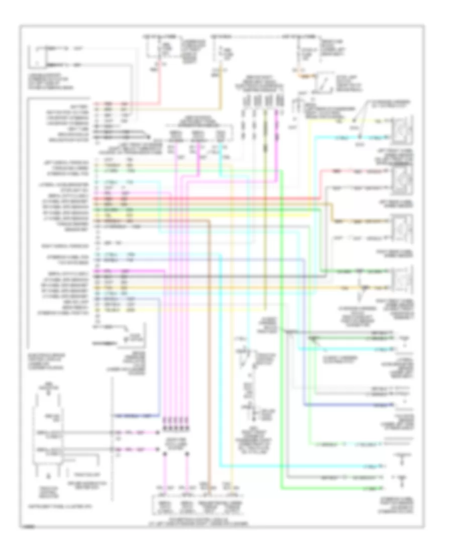 Anti lock Brakes Wiring Diagram for Cadillac DeVille DTS 2004