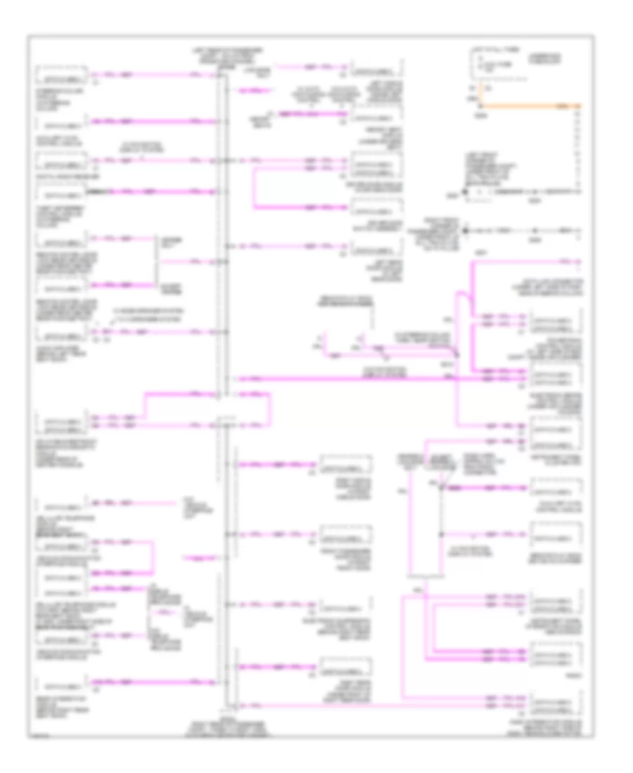 Computer Data Lines Wiring Diagram for Cadillac DeVille DTS 2004