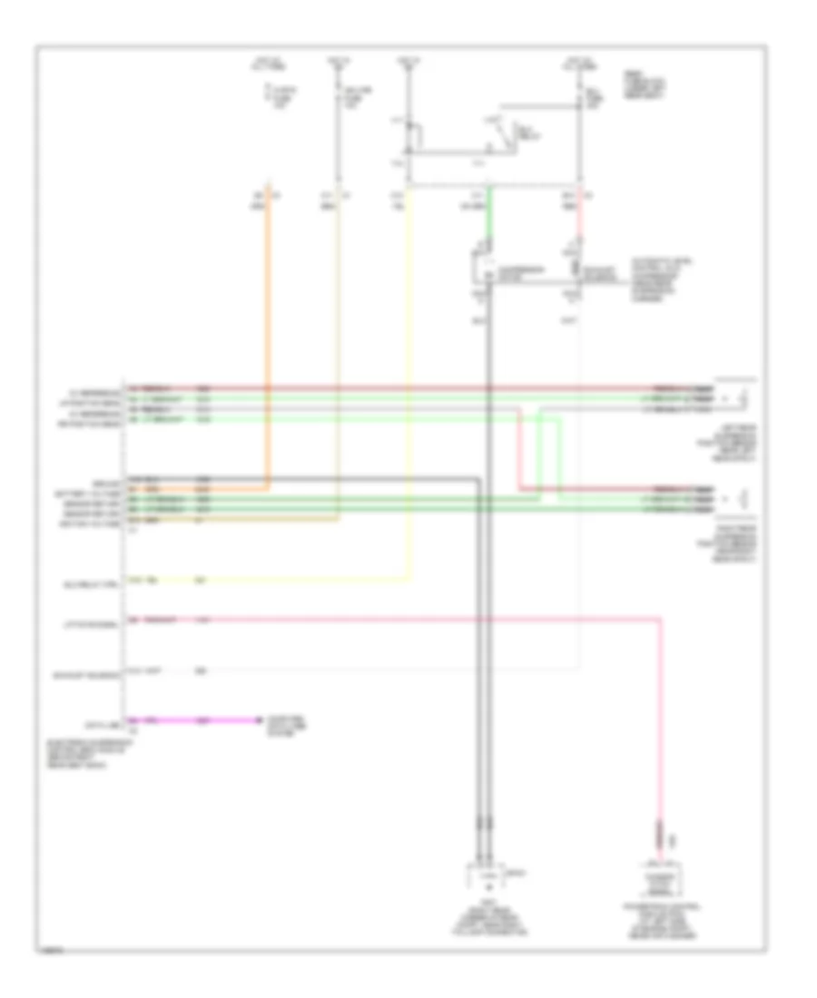 Electronic Level Control Wiring Diagram with Electronic Suspension for Cadillac DeVille DTS 2004