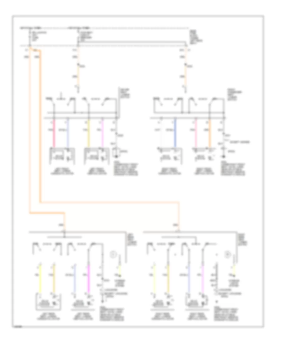 Lumbar Wiring Diagram Base for Cadillac DeVille DTS 2004