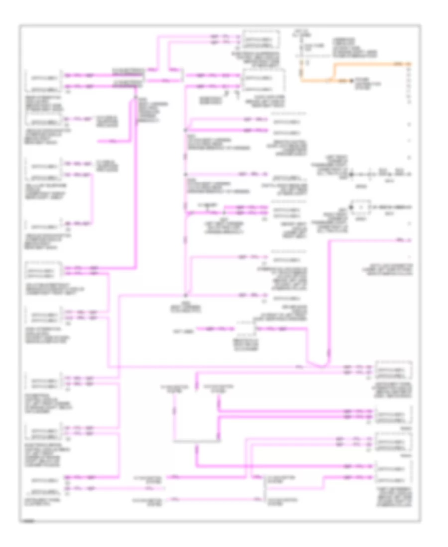 Computer Data Lines Wiring Diagram for Cadillac Seville SLS 2004