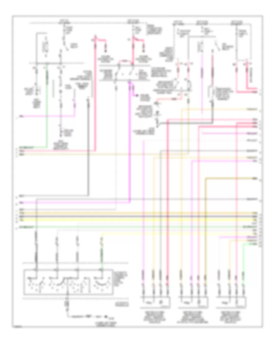 4.6L VIN Y, Engine Performance Wiring Diagram (2 of 5) for Cadillac Seville SLS 2004
