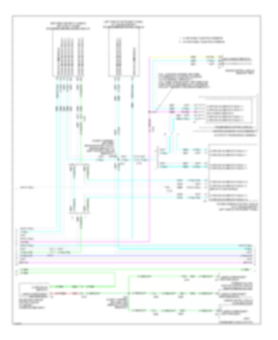 Computer Data Lines Wiring Diagram 5 of 6 for Cadillac XTS Vsport Platinum 2014