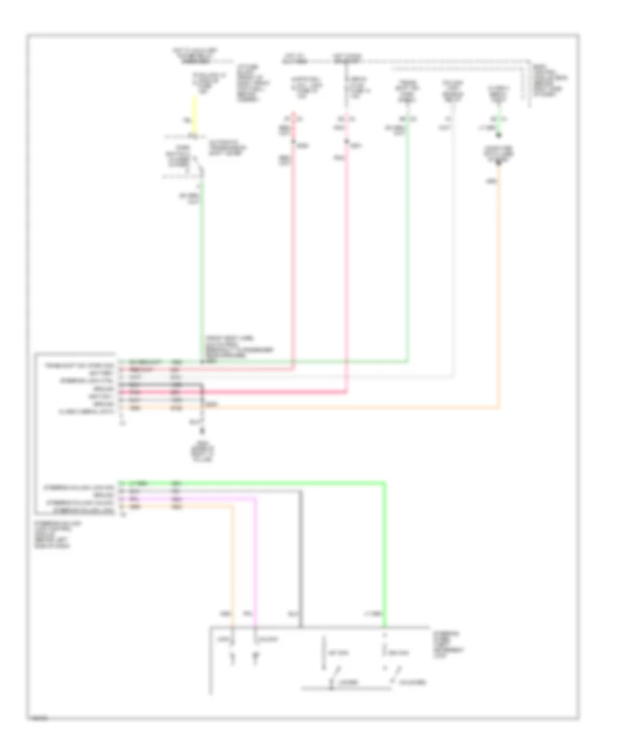 Steering Column Wiring Diagram for Cadillac XDiscovery 2004