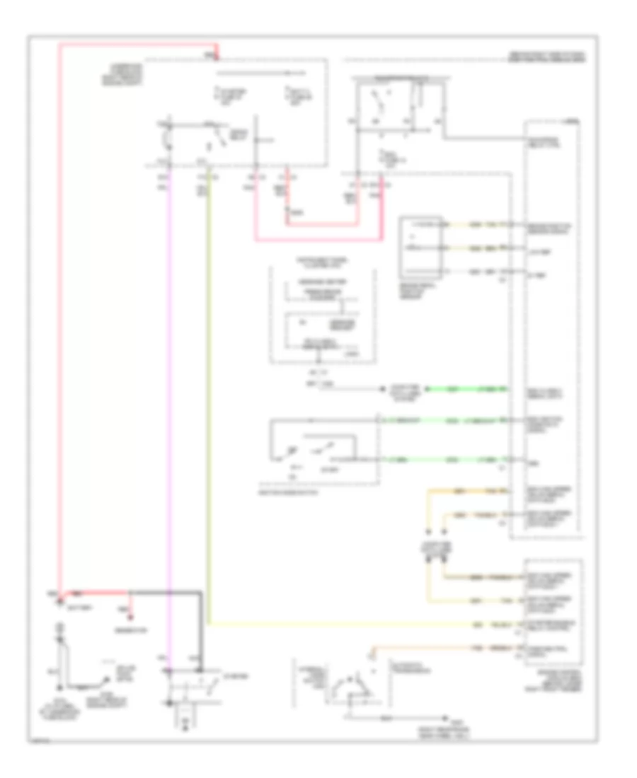 Starting Wiring Diagram for Cadillac XDiscovery 2004