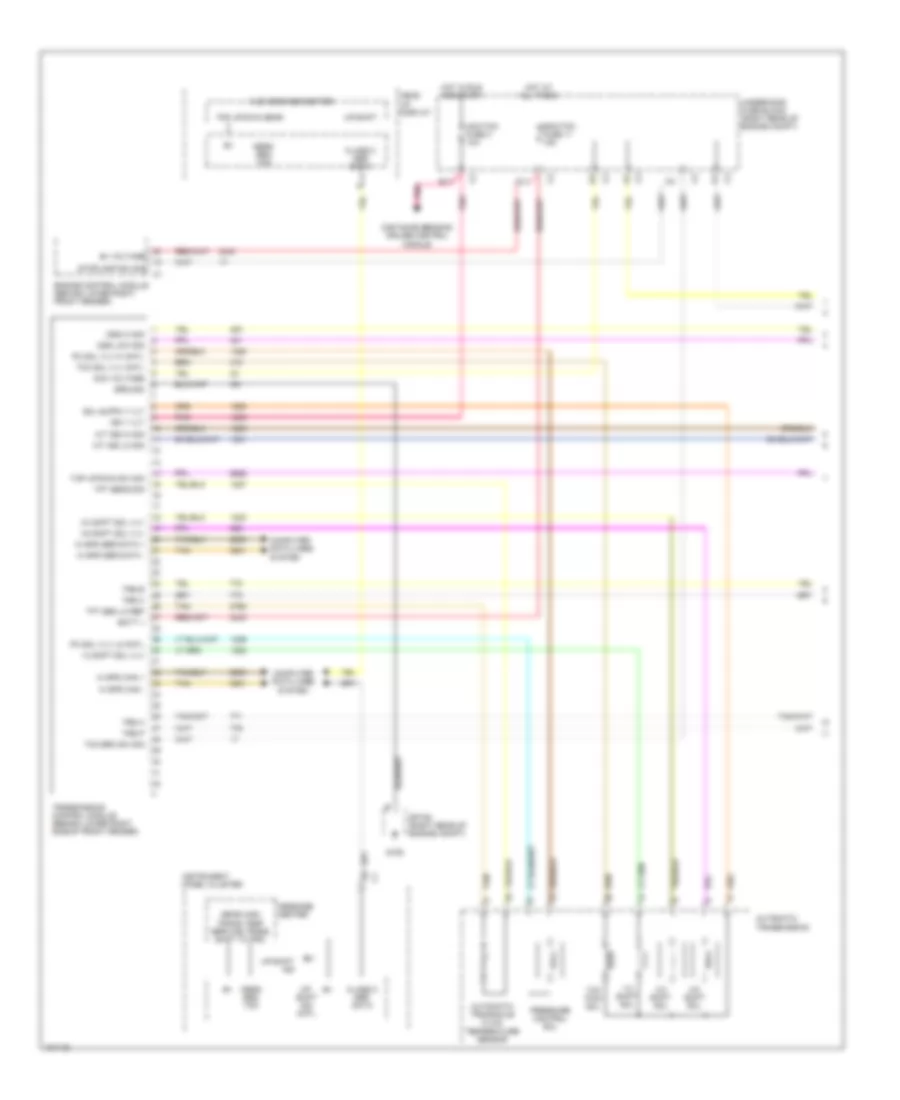 A T Wiring Diagram 1 of 2 for Cadillac XDiscovery 2004