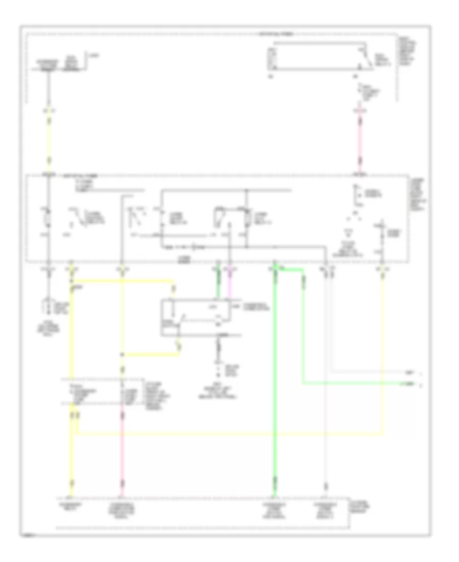 Передняя Схема Шайбы Дворника/Шайбы и Фары (1 из 2) для Cadillac XDiscovery  2004