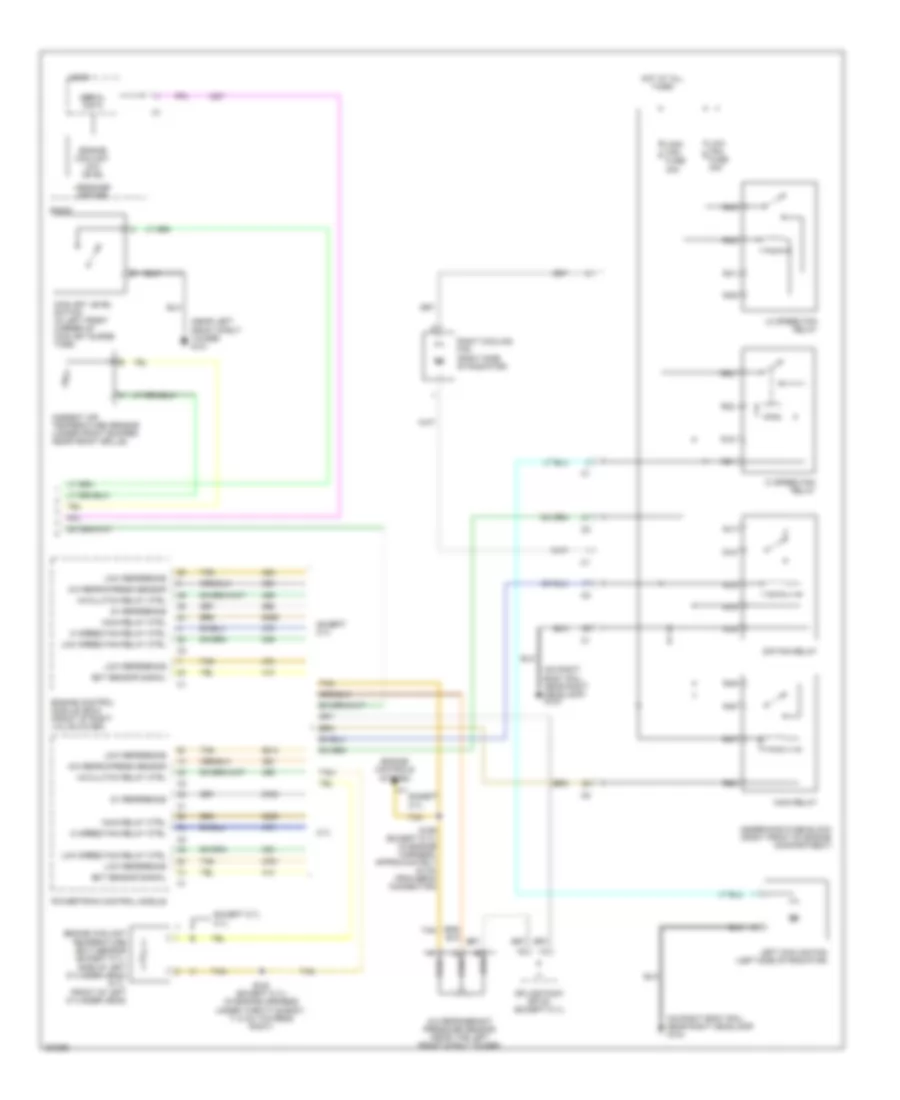 Automatic AC Wiring Diagram (3 of 3) for Cadillac CTS 2005