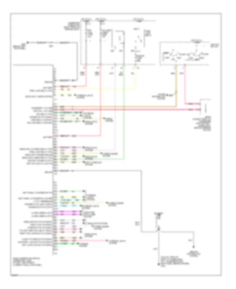 Dash Integration Module Wiring Diagram for Cadillac CTS 2005