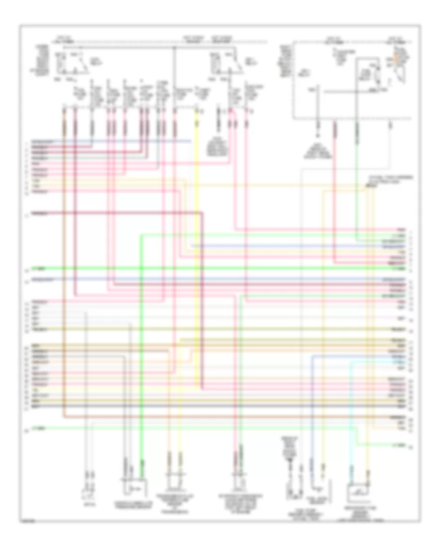 5 7L VIN S Engine Performance Wiring Diagram 2 of 4 for Cadillac CTS 2005