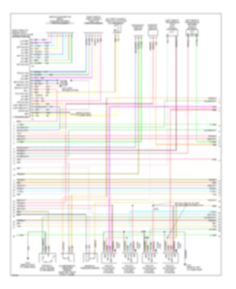 5 7L VIN S Engine Performance Wiring Diagram 3 of 4 for Cadillac CTS 2005