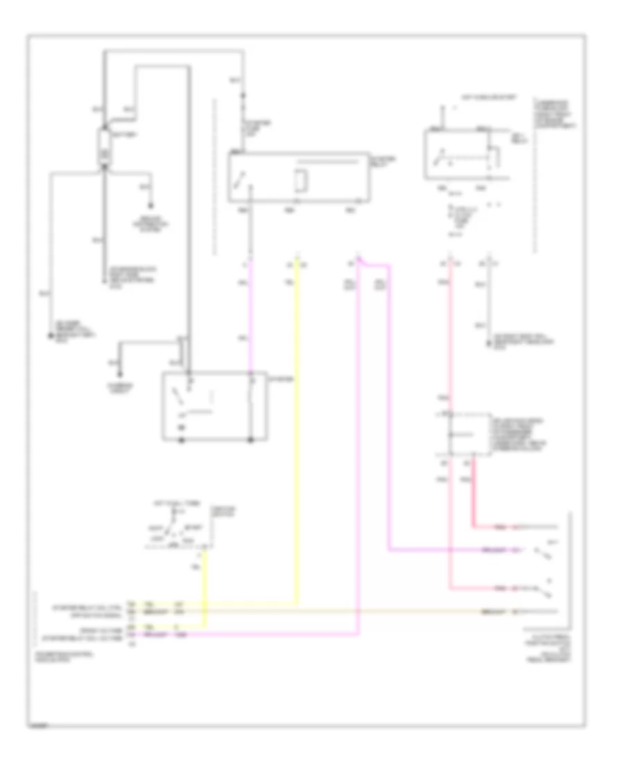 5 7L VIN S Starting Wiring Diagram for Cadillac CTS 2005