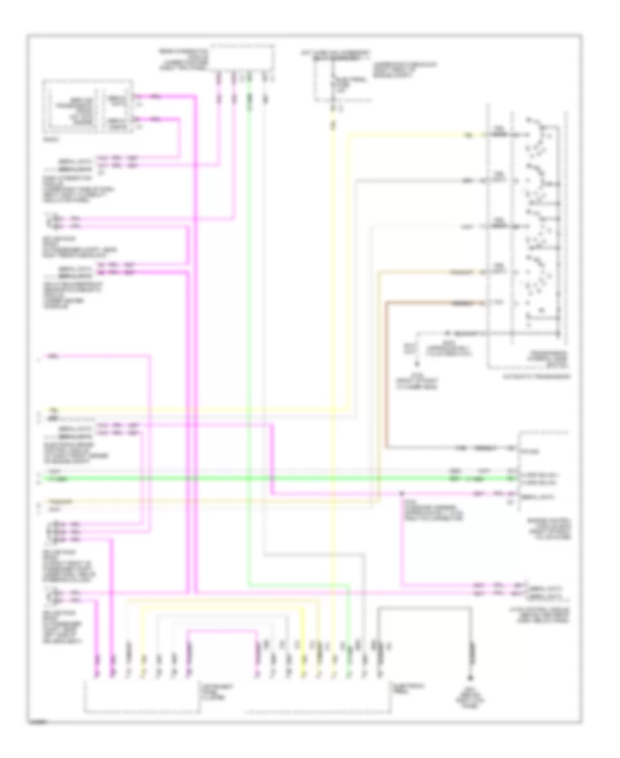2 8L VIN T A T Wiring Diagram 2 of 2 for Cadillac CTS 2005