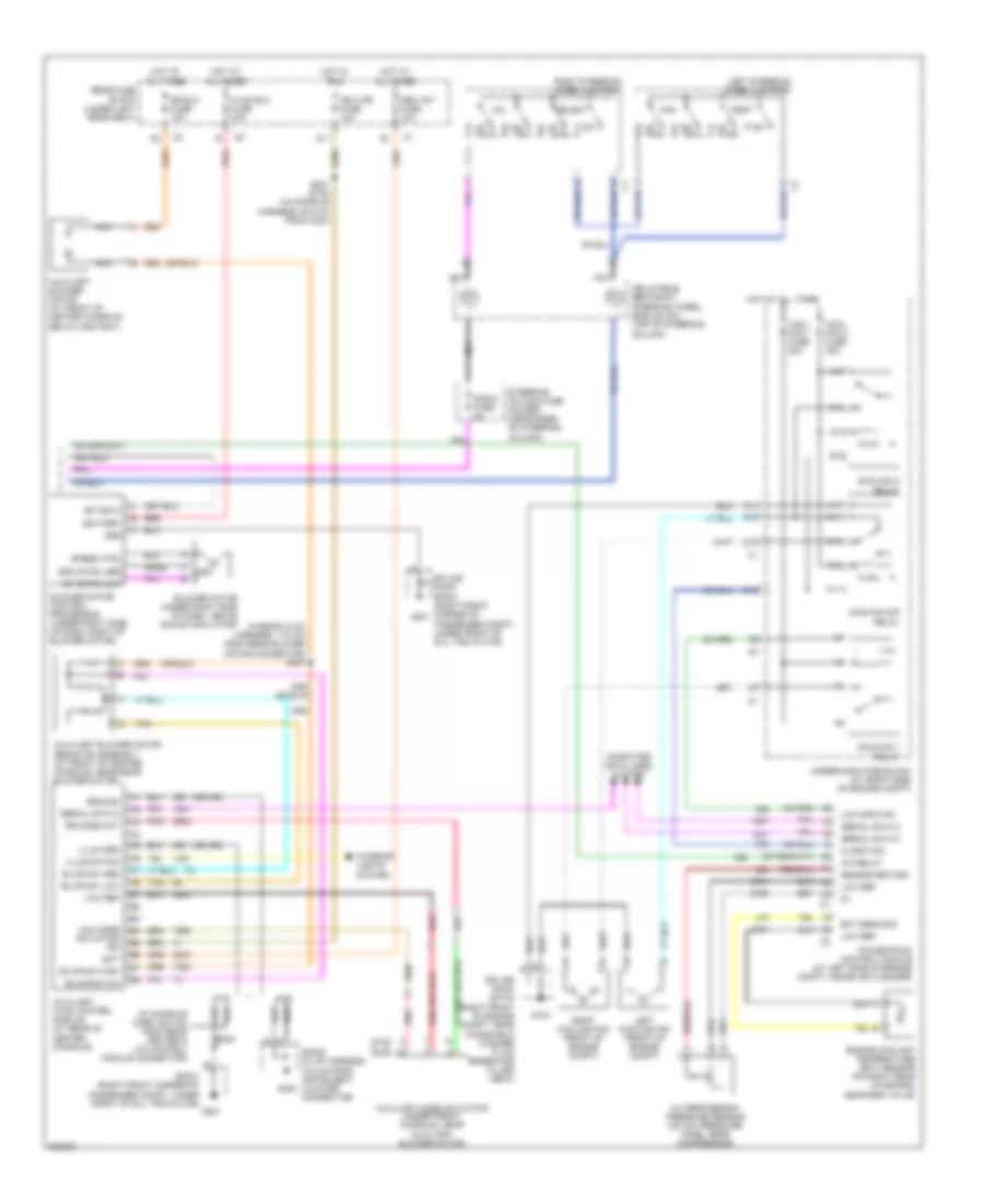 Automatic AC Wiring Diagram (2 of 2) for Cadillac DeVille 2005