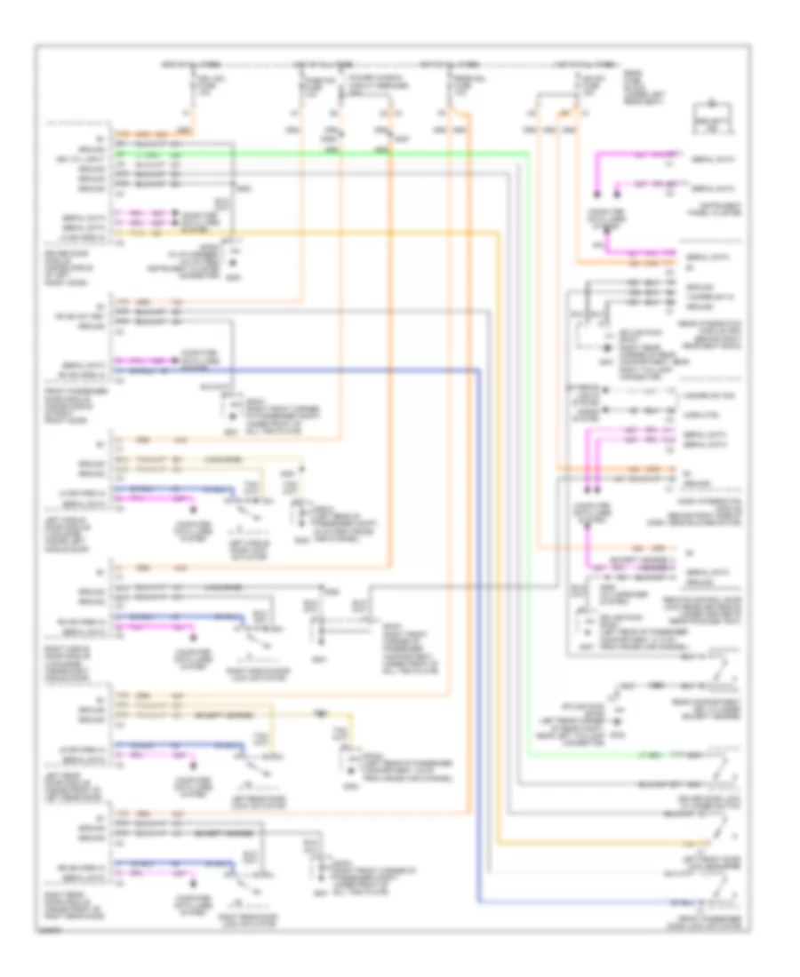 Forced Entry Wiring Diagram for Cadillac DeVille 2005