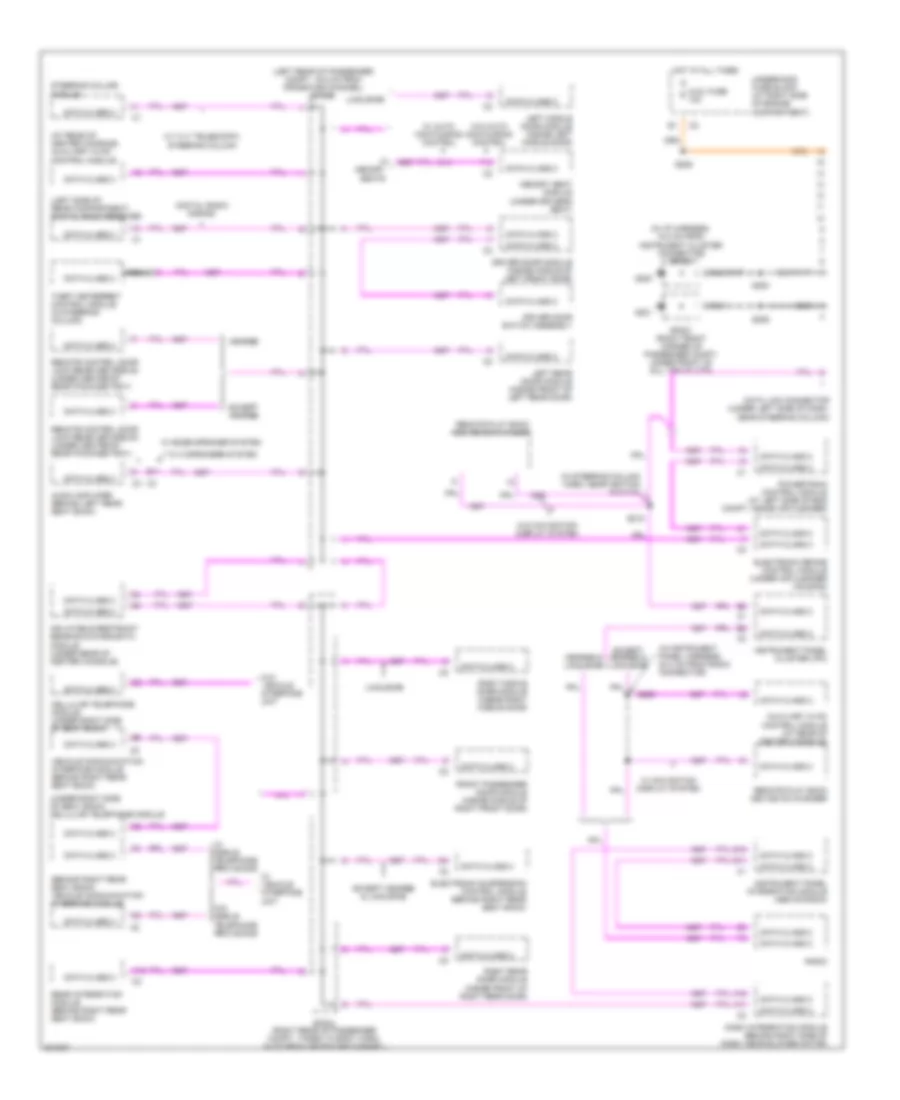 Computer Data Lines Wiring Diagram for Cadillac DeVille 2005