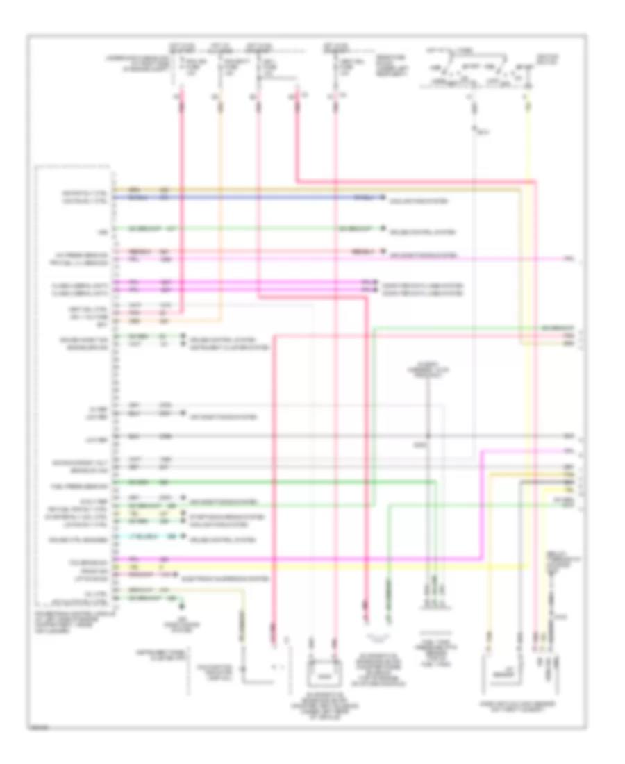 4.6L VIN Y, Engine Performance Wiring Diagram (1 of 5) for Cadillac DeVille 2005