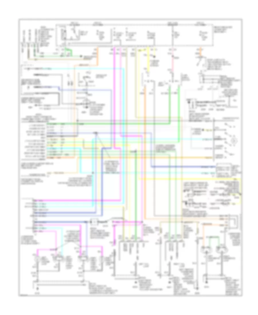 Exterior Lamps Wiring Diagram Hearse  Limousine for Cadillac DeVille 2005