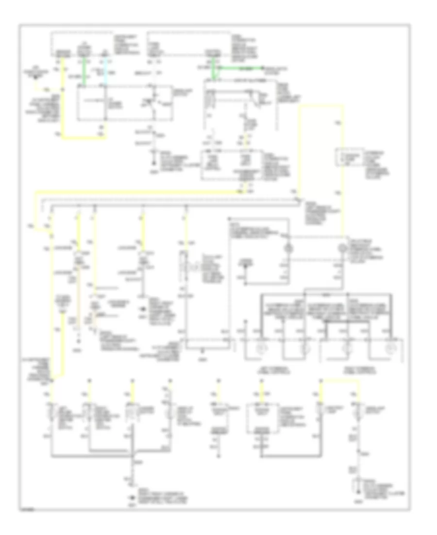 Instrument Illumination Wiring Diagram 1 of 3 for Cadillac DeVille 2005