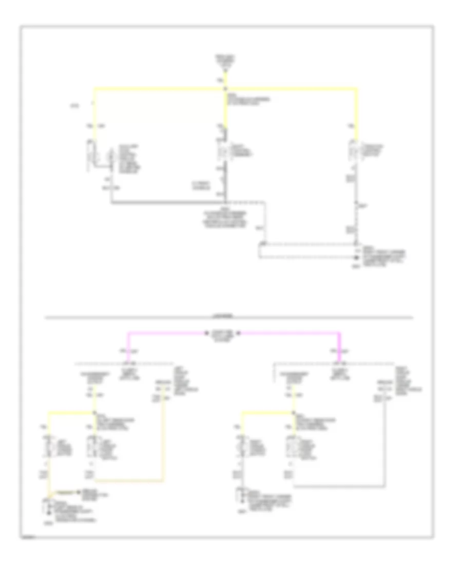 Instrument Illumination Wiring Diagram (3 of 3) for Cadillac DeVille 2005