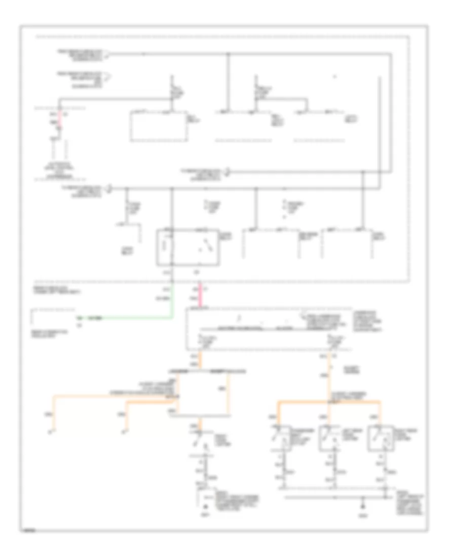 Power Distribution Wiring Diagram 7 of 8 for Cadillac DeVille 2005