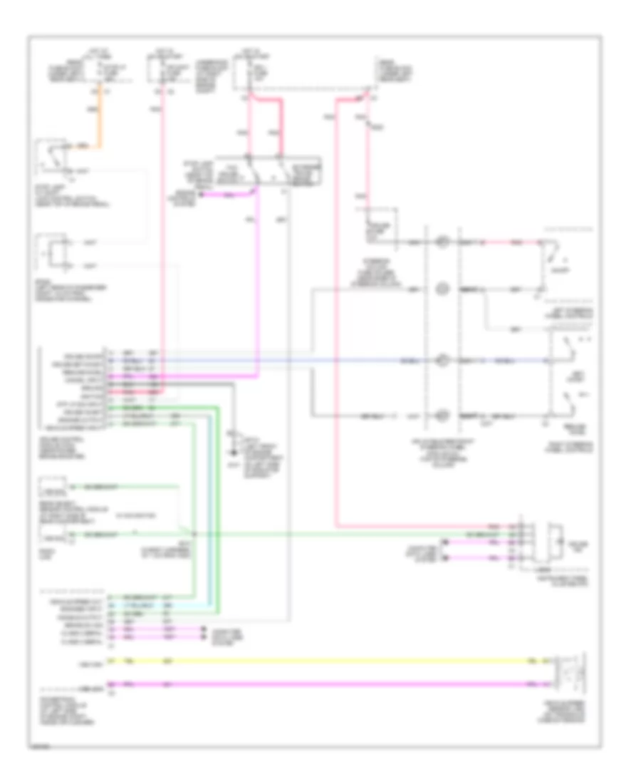 Cruise Control Wiring Diagram for Cadillac DeVille DHS 2005