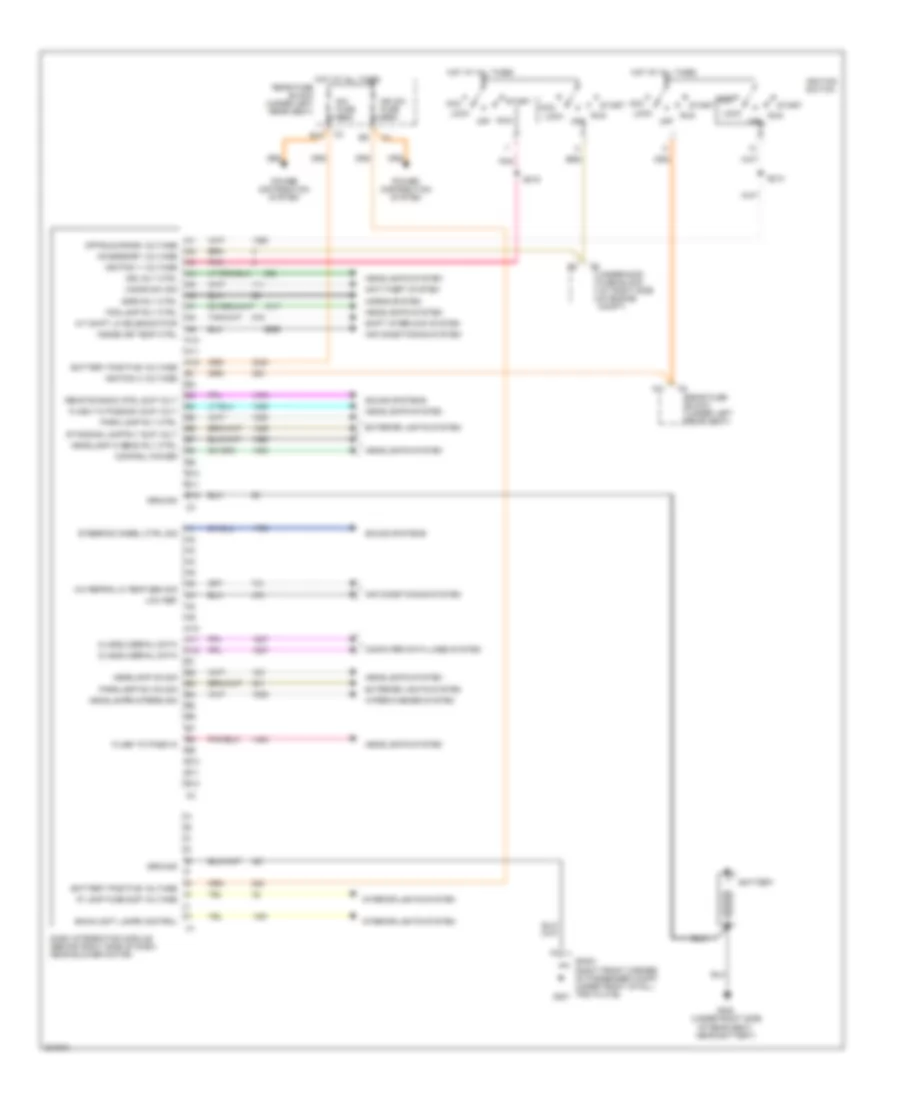 Dash Integration Module Wiring Diagram for Cadillac DeVille DTS 2005