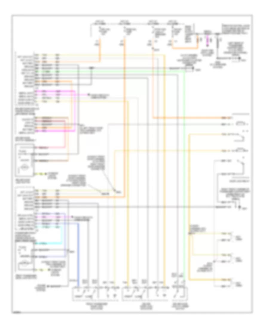 Power Door Locks Wiring Diagram Hearse for Cadillac DeVille DTS 2005