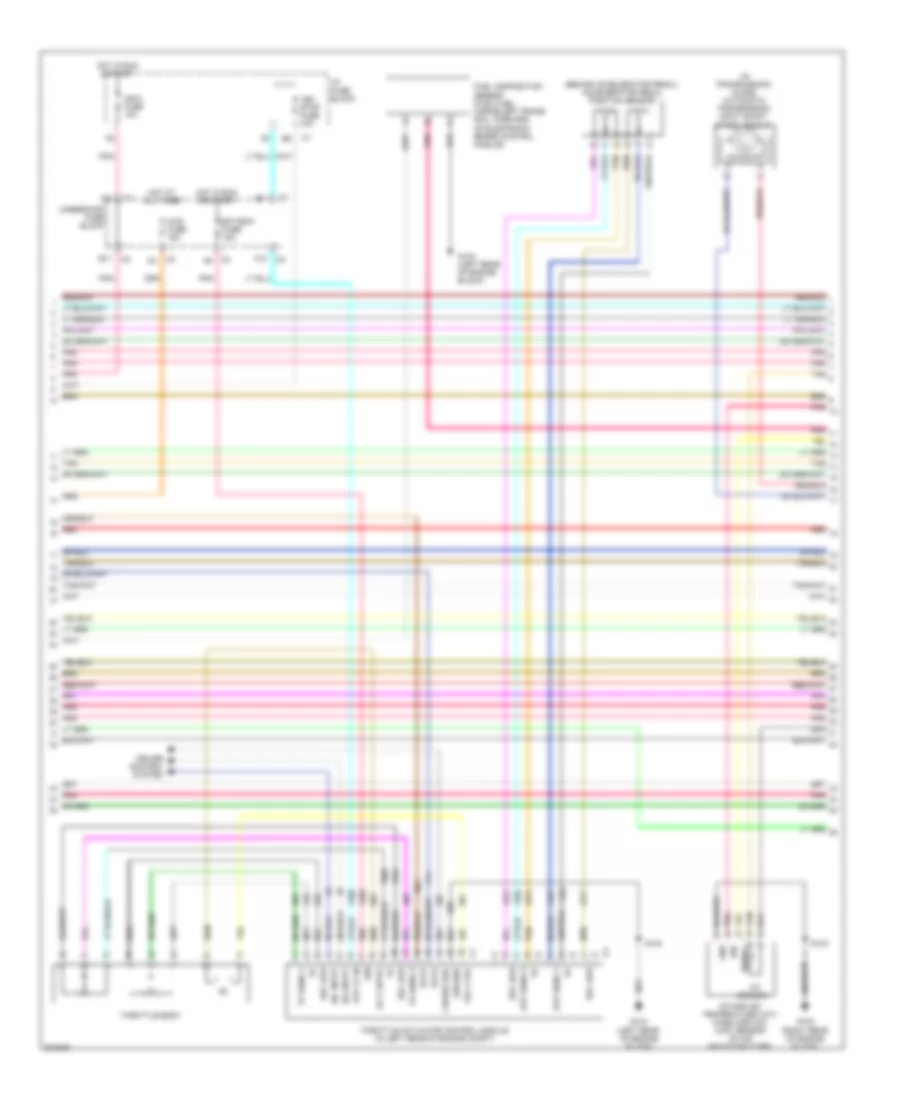 6.0L VIN N, Engine Performance Wiring Diagram (4 of 5) for Cadillac Escalade 2005