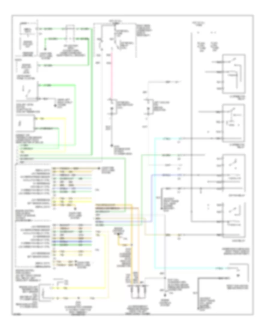 Automatic AC Wiring Diagram (3 of 3) for Cadillac STS 2005