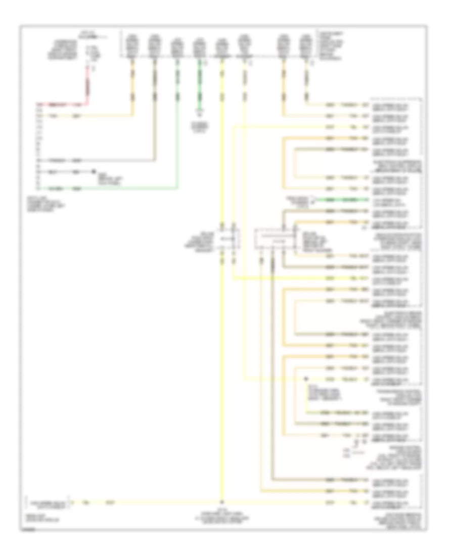 Computer Data Lines Wiring Diagram 1 of 2 for Cadillac STS 2005
