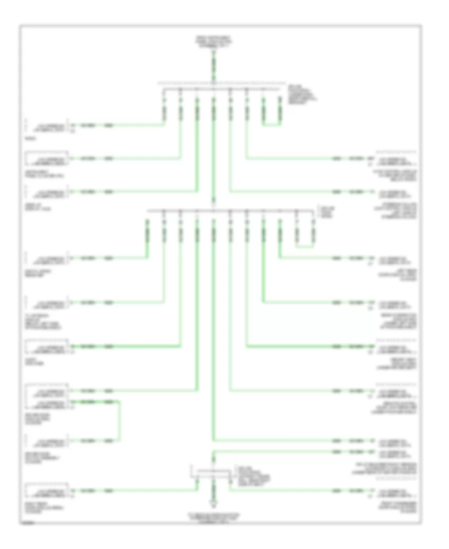 Computer Data Lines Wiring Diagram 2 of 2 for Cadillac STS 2005