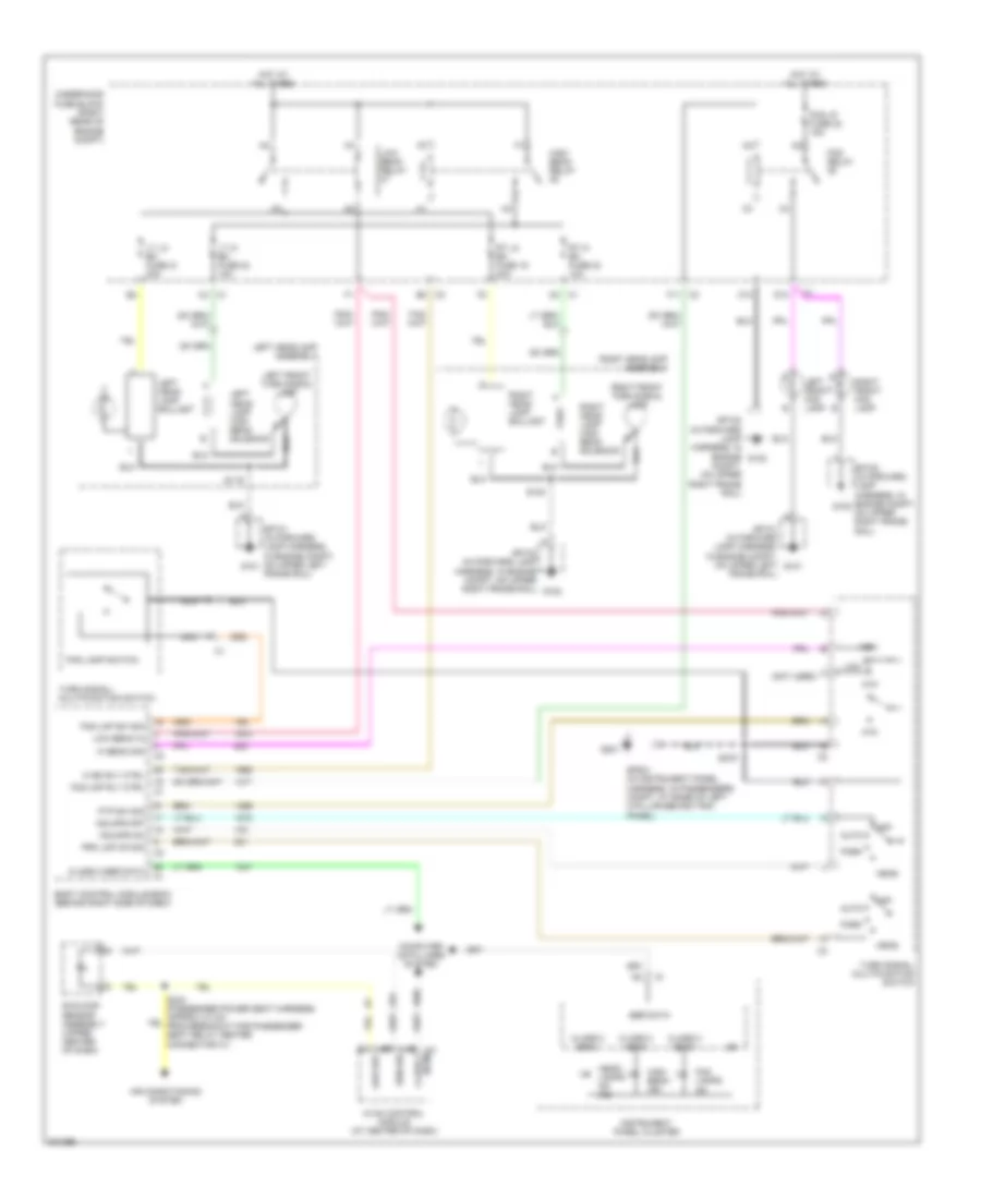 Headlights Wiring Diagram for Cadillac XDiscovery 2005